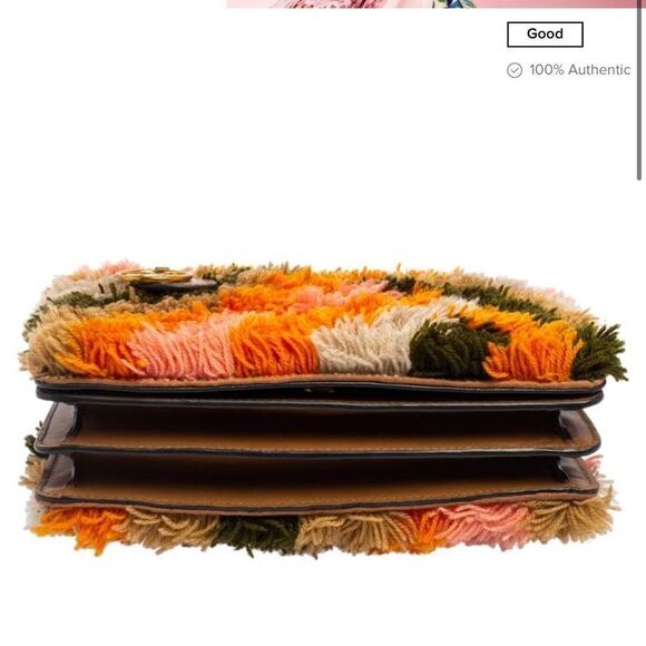 Tory Burch Sadie Rug Shoulder Bag - Picture 4 of 11